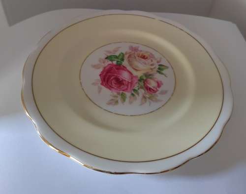 Vintage bone china saucer plate