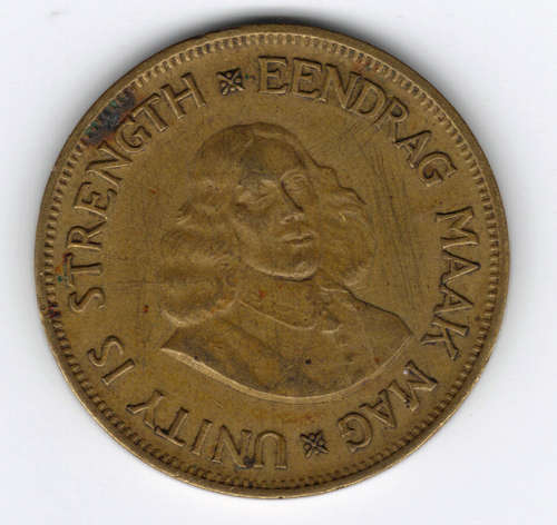 1961 1c Eendrag Maak Mag COIN