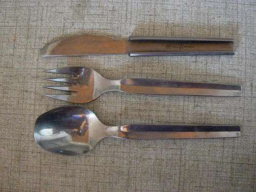 SADF cutlery set: Knife, Fork and spoon