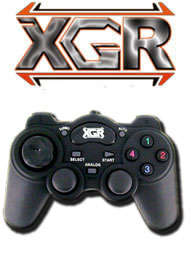 XGR USB VIBRATION GAME PAD CONTROLLER
