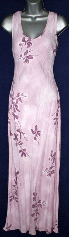 Dorothy Perkins purple pink print dress size 10