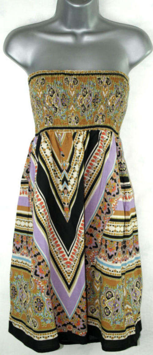 Atmosphere colourful print dress size 12