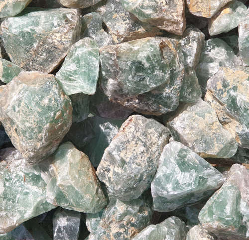 Rough Fluorite  per kilogram