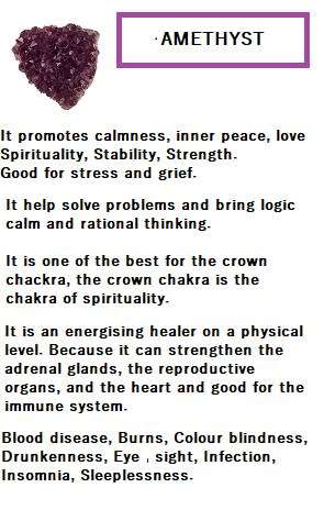 Amethyst Heart Pendant 15mm