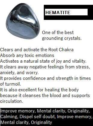 Crystals for grounding, prosperity, vitality and protection *IN STOCK*