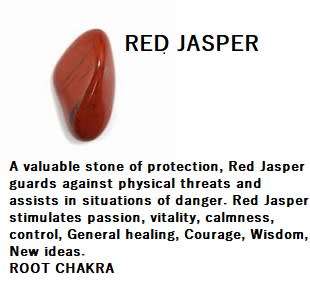 Crystals for grounding, prosperity, vitality and protection *IN STOCK*