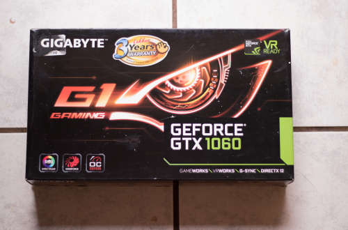 6 GB Gigabyte GTX 1060