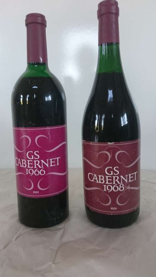 George Spies GS Cabernet Sauvignon Pair 1966 + 1968