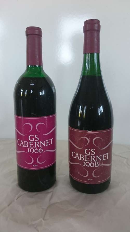 George Spies GS Cabernet Sauvignon Pair 1966 + 1968
