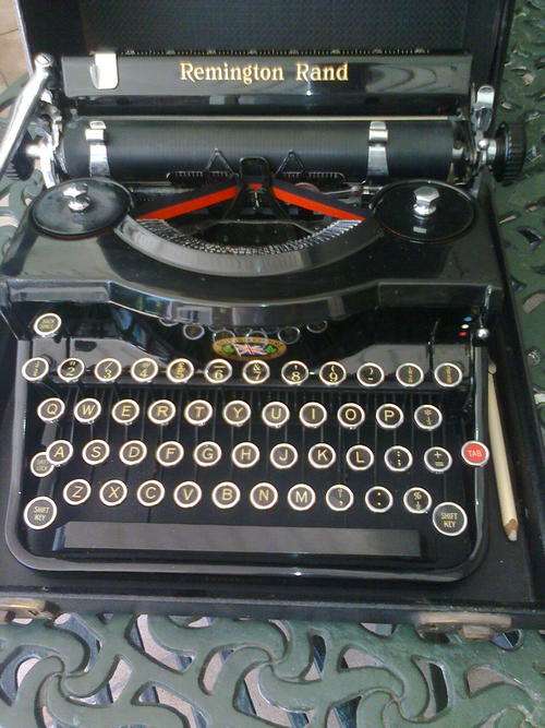 Remington Rand Model 1 Portable Typewriter