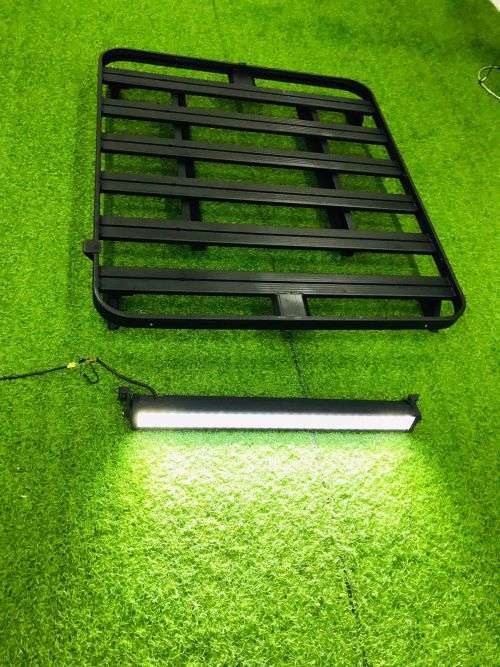 Roof Rack - Jimny 3rd Gen (`98 - 2018) (may fit 4th gen) - 80 LED Straight Spotlight Bar