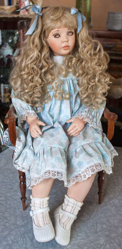 Vintage Porcelain Doll