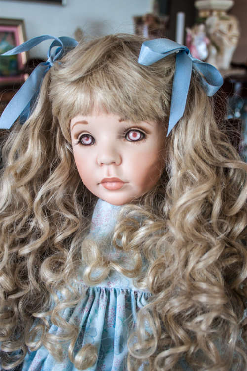 Vintage Porcelain Doll