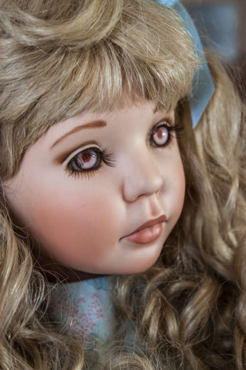 Vintage Porcelain Doll