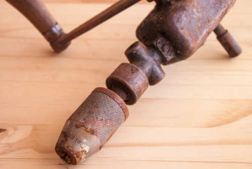 Vintage Hand Drill Record Made in England - as per photos