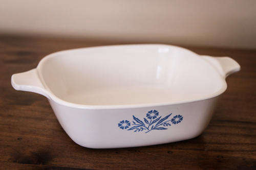 Smaller Petite Pan Corningware "Blue cornflower"