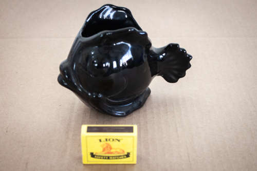 LUCIA WARE FISH SHAPED BUD VASE OR HOLDER ...NO DAMAGE