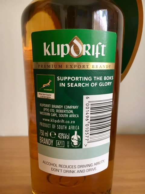 ## 2015 SPRINGBOK LIMITED EDITION KLIPDRIFT BRANDY ## STILL SEALED AND TAGGED ## ONLY 1 AVAIL. @@R1!
