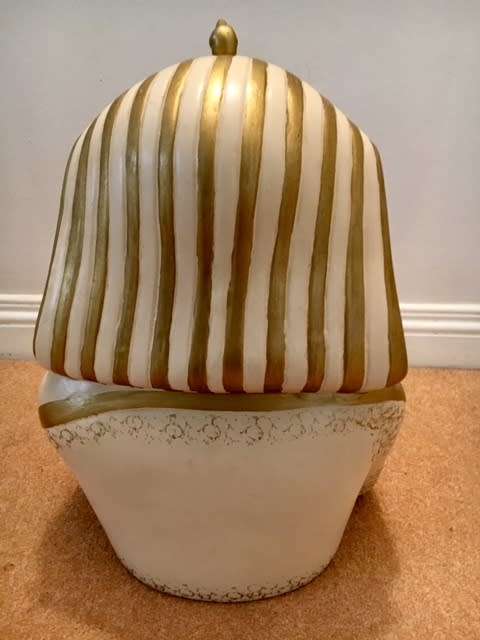 ## BEAUTIFUL HANDMADE EGYPTIAN STATUES AND COLUMNS x 4 ITEMS!  ### COLLECTION RANDBURG ONLY! @@R1