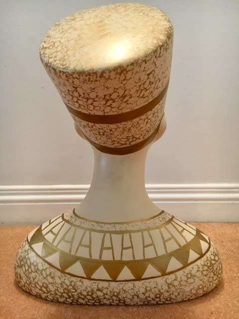 ## BEAUTIFUL HANDMADE EGYPTIAN STATUES AND COLUMNS x 4 ITEMS!  ### COLLECTION RANDBURG ONLY! @@R1