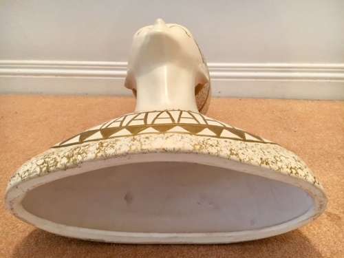 ## BEAUTIFUL HANDMADE EGYPTIAN STATUES AND COLUMNS x 4 ITEMS!  ### COLLECTION RANDBURG ONLY! @@R1