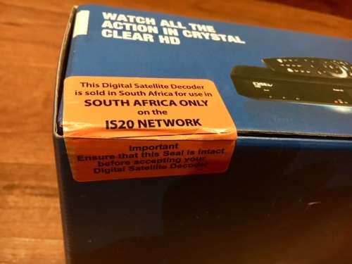 ## BRAND NEW DSTV HD DECODER ## STILL SEALED!! ## FABULOUS DEAL AT ONLY @@@R1 Start!! BID NOW!!