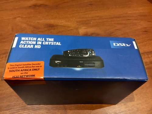 ## BRAND NEW DSTV HD DECODER ## STILL SEALED!! ## FABULOUS DEAL AT ONLY @@@R1 Start!! BID NOW!!