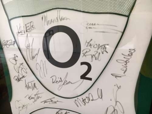 # 2009 IRELAND TRIPLE CROWN & GRAND SLAM CHAMPIONS # ALL ORIGINAL SIGNATURES # ONE OF A KIND # COA!!