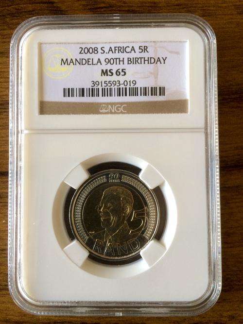 ### NELSON MANDELA 2008 BIRTHDAY MS 65 ### COMPLETE YOUR NGC SET AND INVEST!! #FSC