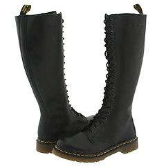 ## DOC MARTENS ## NEW BLACK PAIR DOC MARTENS SIZE 6! MADE IN ENGLAND! NO BOX! BID NOW QUALITY!! #FSC