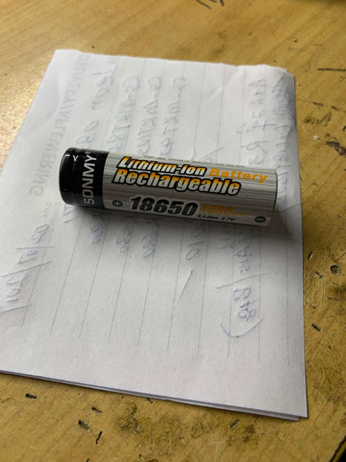 18650 Lithium-ion Rechargeable Batterys