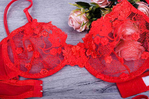 Sexy Lace Bra set Lingerie,G-string