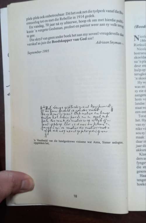 Siener van Rensburg: Boodskapper van God