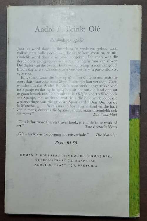 Berigte Uit die Vreemde: Ierse Dagboek