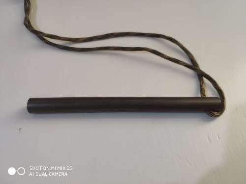 Jumbo Ferrocerium rod with Paracord Lanyard 6 inch rod ( 150mm )  ( fire starter )