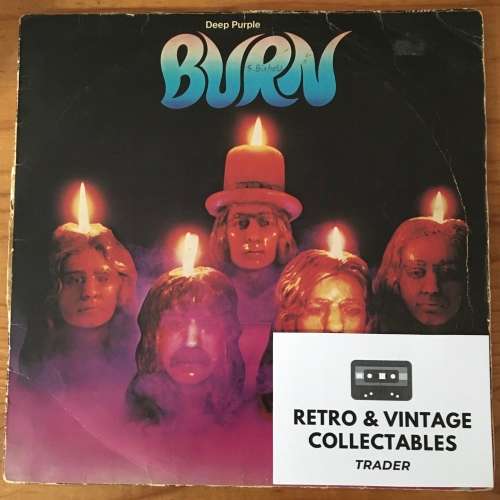 Deep Purple - Burn LP G-/G UK Pressing