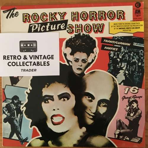 Rocky Horror Picture Show Soundtrack LP VG/G SA Pressing