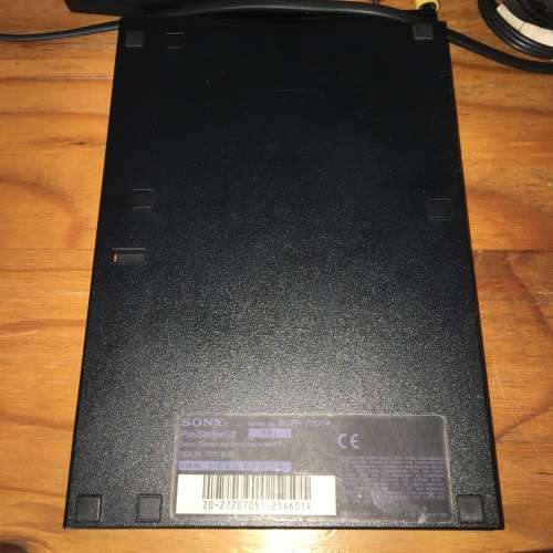 PlayStation 2 Console  Black (incl. 2x controllers, 2x 8MB memory cards and all cables)
