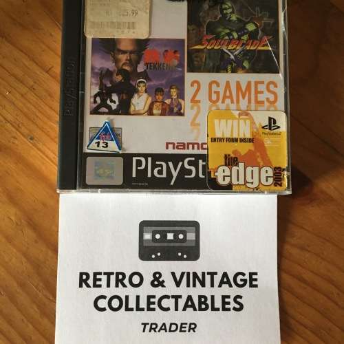 Tekken 2 and Soulblade 2 Discs (incl. Booklet) PS1