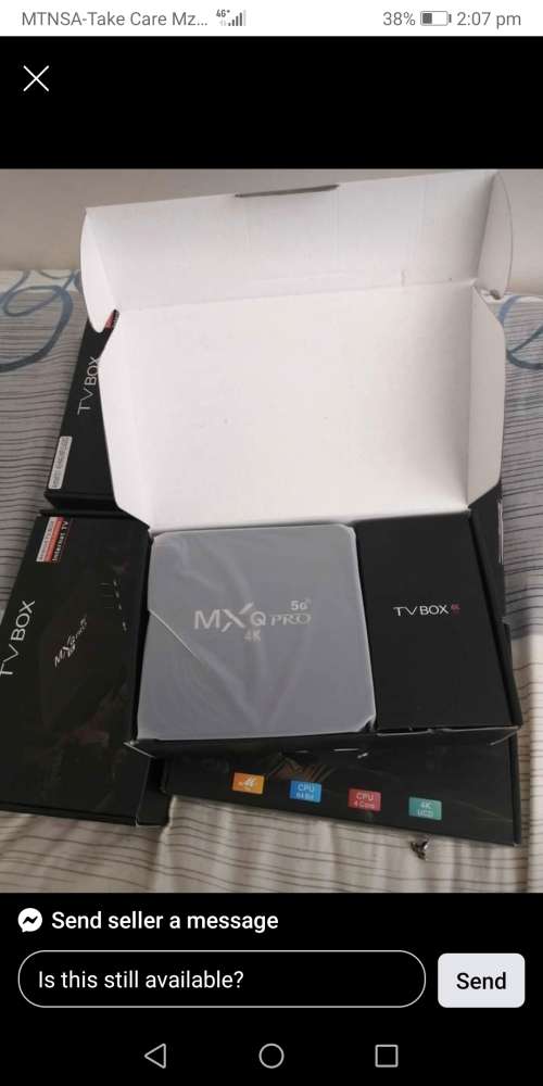 Android TV Box 4GB Ram 64GB memory storage