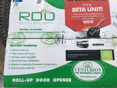 Centurion RDO Roll up door operator