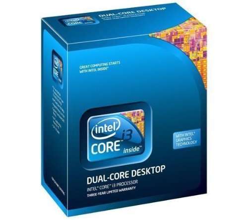 Intel Core i3-560 Processor 3.33 GHz 4 MB Cache Socket LGA1156
