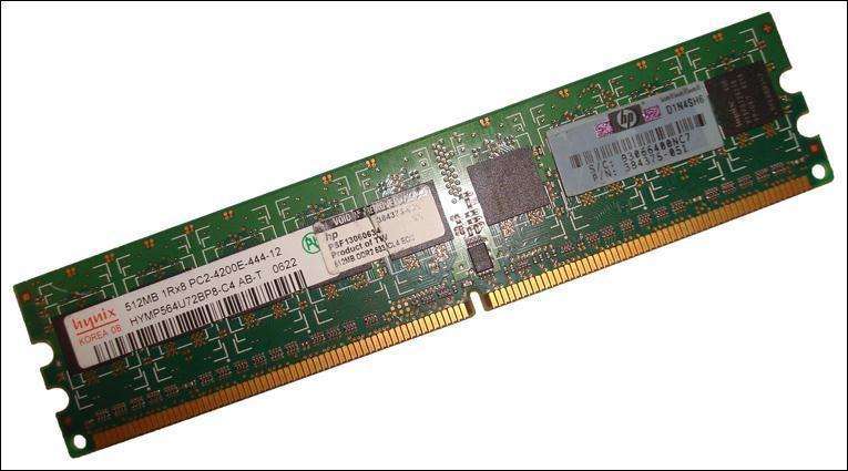 Hynix 512MB HYMP564U72BP8-C4 AB-T ECC PC2-4200E 533MHz 240-P DDR2