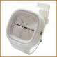 UNISEX JELLY SILICONE WATCH - WHITE -