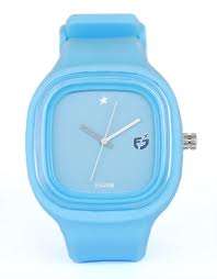 UNISEX JELLY SILICONE HIGH QUALITY FUN WATCH - BLUE -