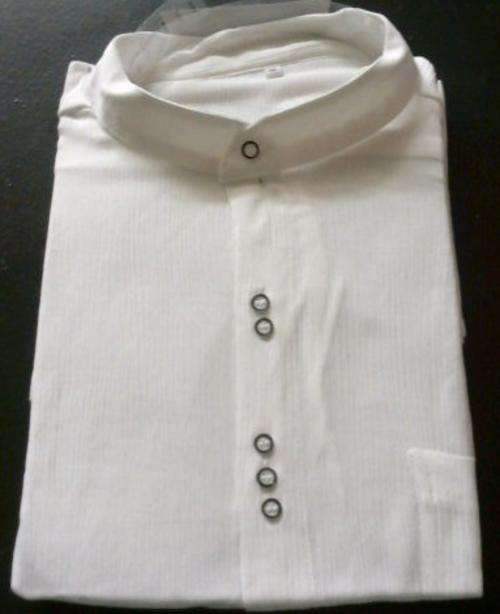 Chines Collar Long sleeve Shirts -Medium