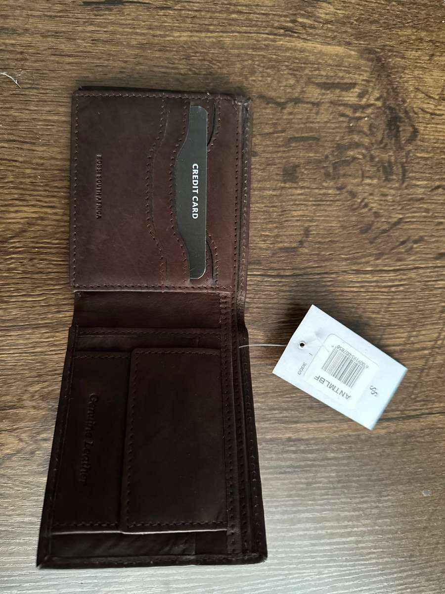 Genuine Leather Bossi Wallet ANTMLBF