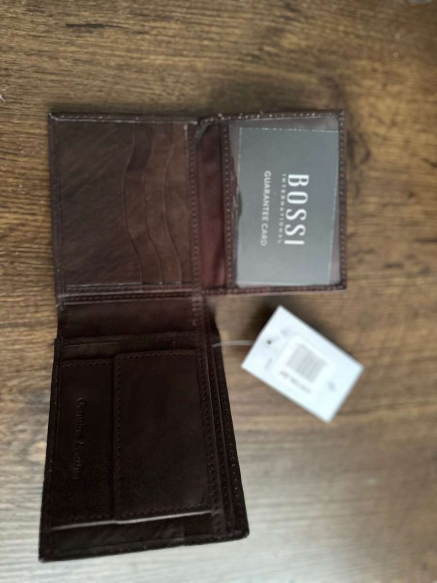 Genuine Leather Bossi Wallet ANTMLBF