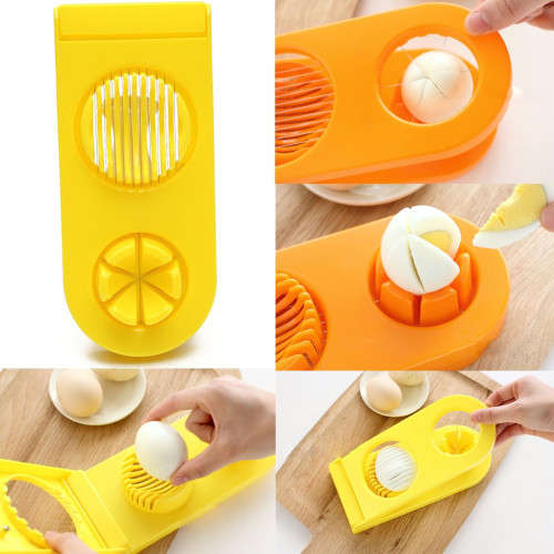 Multi functional Egg slicer