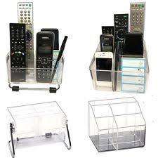 Remote Control Holder, 6 Lattice Design / Caddy Organiser